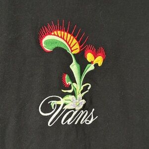 Vans Black Hoodie Venus fly trap
